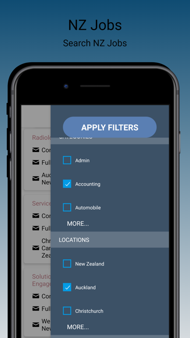 NZ Jobs Screenshot