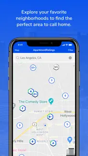 apartmentratings rental finder iphone screenshot 1