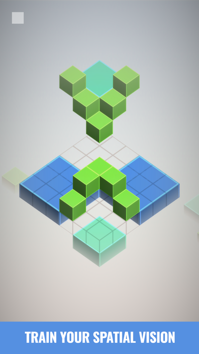 Screenshot #2 pour Isometric Squares - puzzle ²