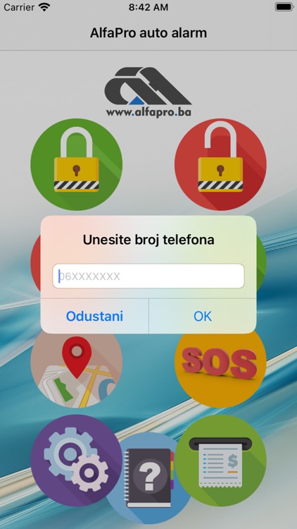 AlfaPro auto alarm
