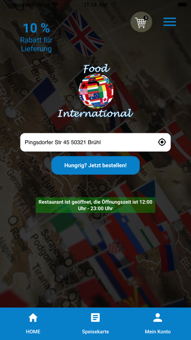 Food International Brühl Screenshot