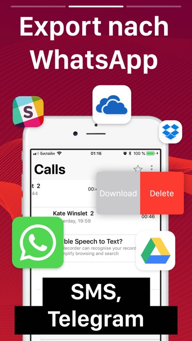 Aufnahme App - Call RecorderScreenshot von 4