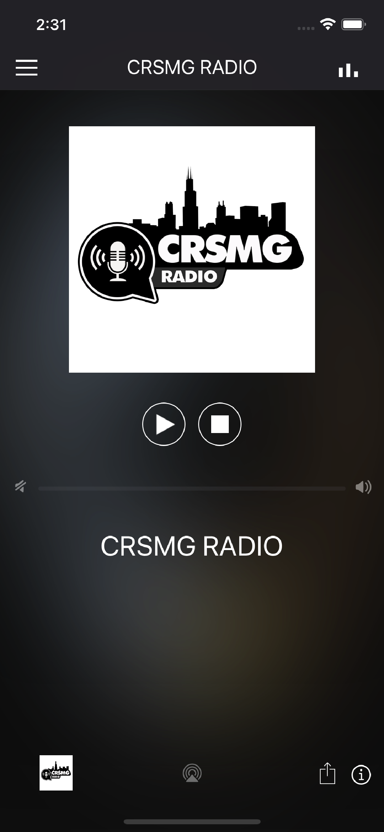 CRSMG RADIO