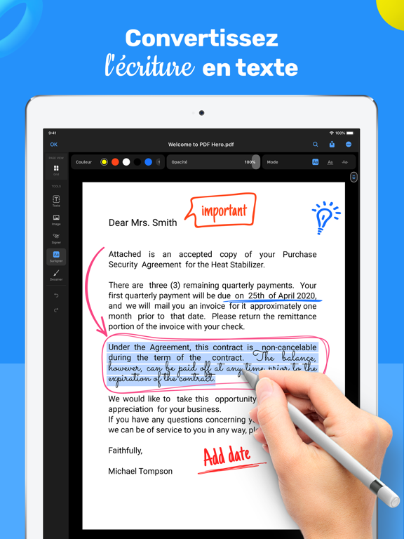 Screenshot #4 pour PDF Hero - Lecteur de PDF