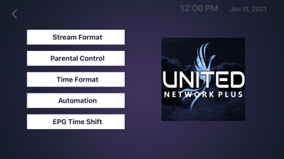 United Network Plus Screenshot