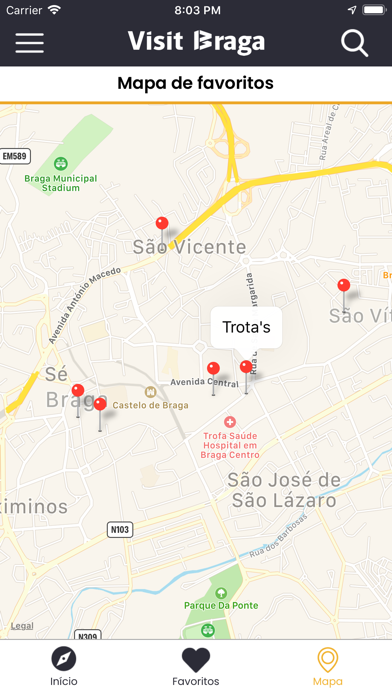 Visit Braga Screenshot