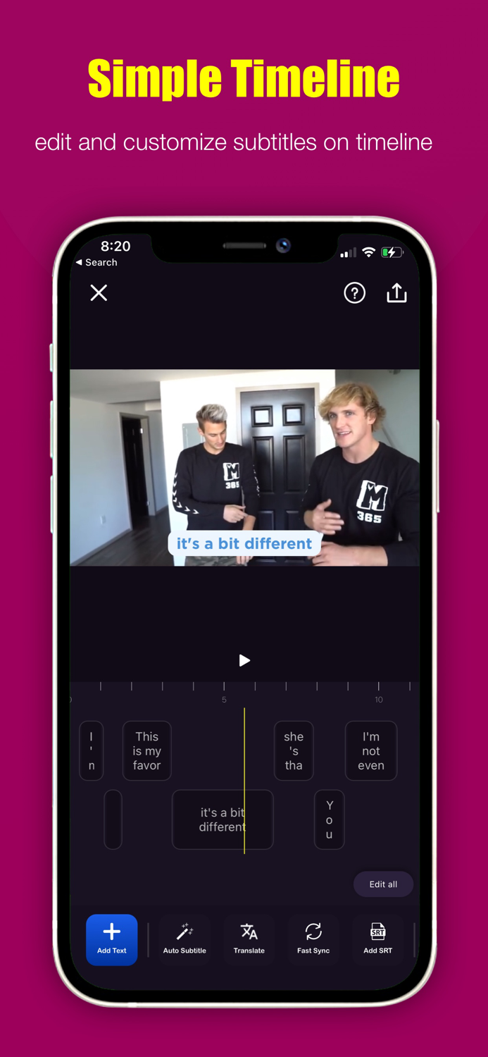 Video Caption Auto Subtitle