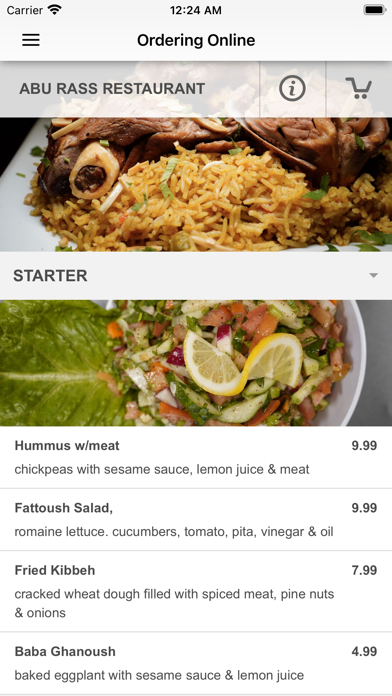 Abu Rass Restaurant Screenshot