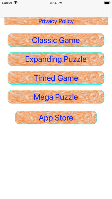 Russian Crossword Puzzle Screenshot