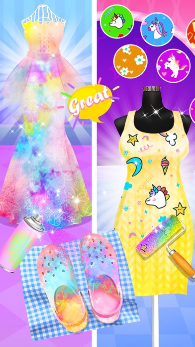 Tie Dye Anything - Fashion Art Screenshot