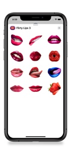 Hot Flirty Lips 3 screenshot #1 for iPhone