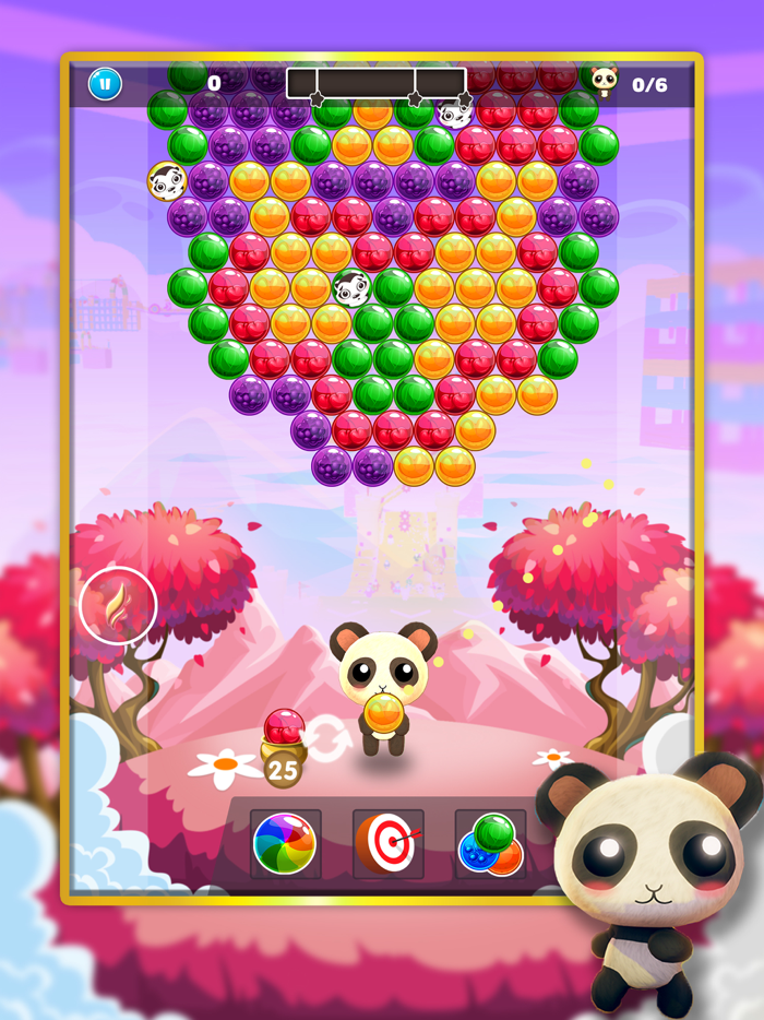 Falling Bubbles Shooting Blast