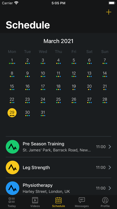 TrainMyAthlete Screenshot