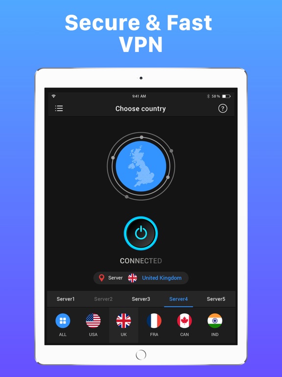 Screenshot #4 pour VPN – Proxy Server for iPhone