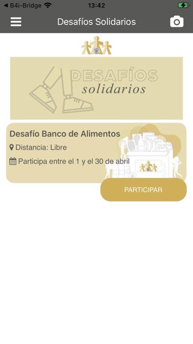 Desafios solidarios Screenshot