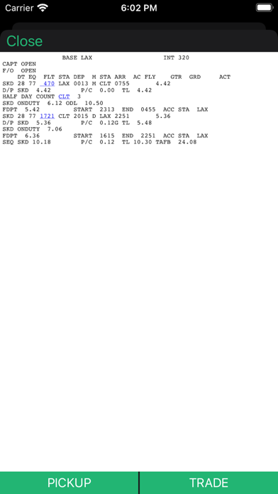 BidPro! Tripboard for AA Screenshot