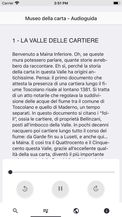 Museo della Carta Screenshot