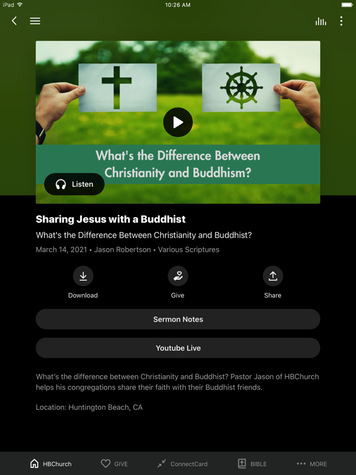 Huntington Beach Church