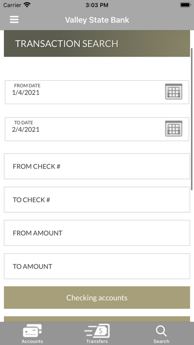 VSB Mobile-Valley State Bank Screenshot