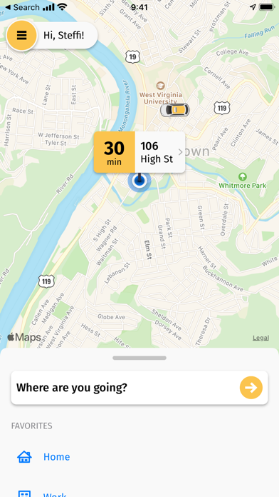 Motown Taxi. Screenshot