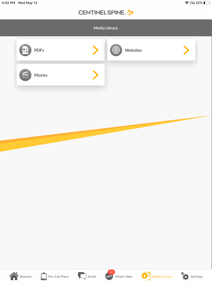 Centinel Spine Mobile Hub