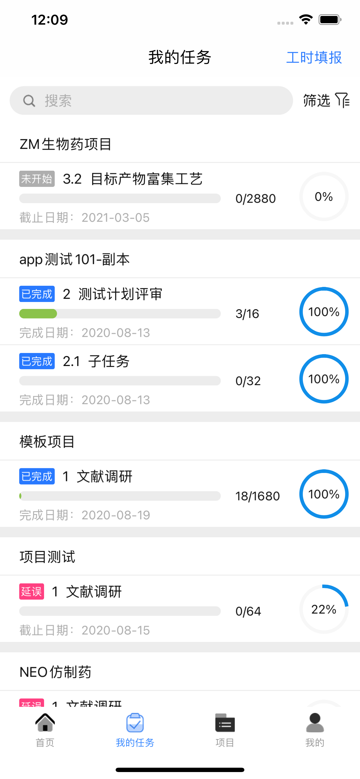 PM研发实验室项目流程管理