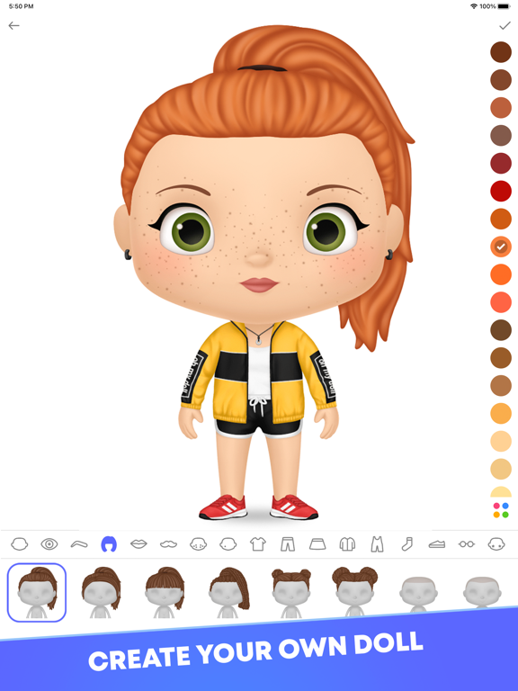 Screenshot #4 pour Oh My Doll - Avatar Creator