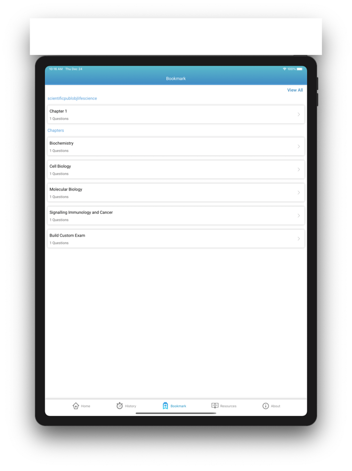 LIFE SCIENCE EXAMINATION BOOK