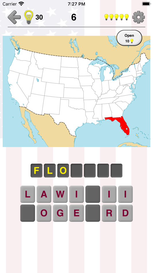 50 US States - American Quiz - 2.5.0 - (iOS)