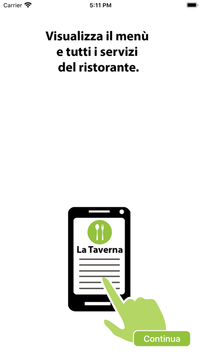 Ecco Il Tuo Menu Screenshot