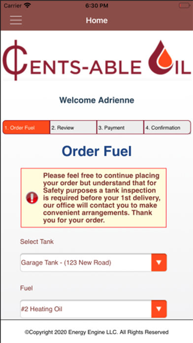 Centsable Oil Screenshot