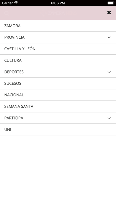 Zamora News Screenshot
