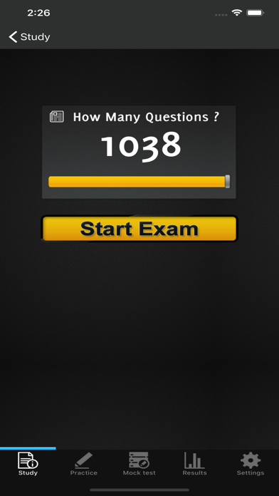 Journeyman Electrician Exam - Screenshot