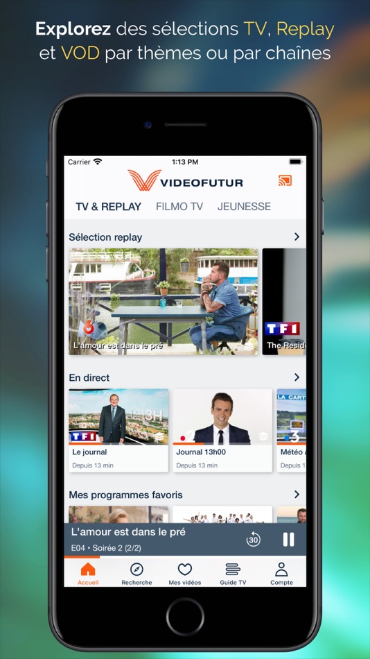 #1. myVIDEOFUTUR (iOS) Podle: NETGEM France
