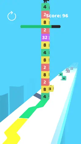 Game screenshot 2048 Surfer 3D apk