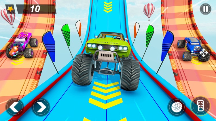 Monster Truck 4x4 Ramp Stunt screenshot-5