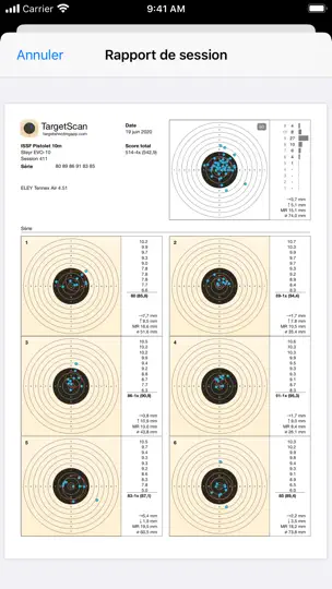 Capture d'écran de TargetScan - Pistol & Rifle sur iPhone 5