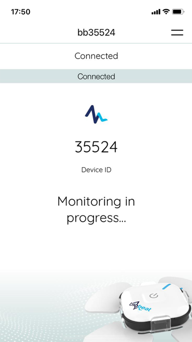 Hospital at Home Chest-monitor Screenshot