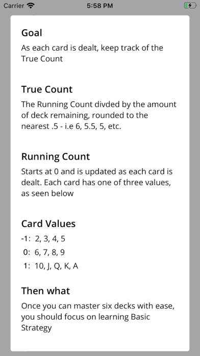 Practice Counting Cards screenshot 1