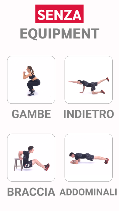 Esercizi workout a casa
