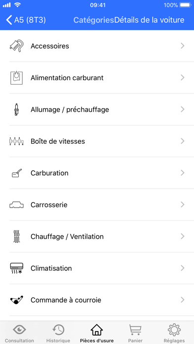 Screenshot #3 pour Tyre24 Pièces de rechange