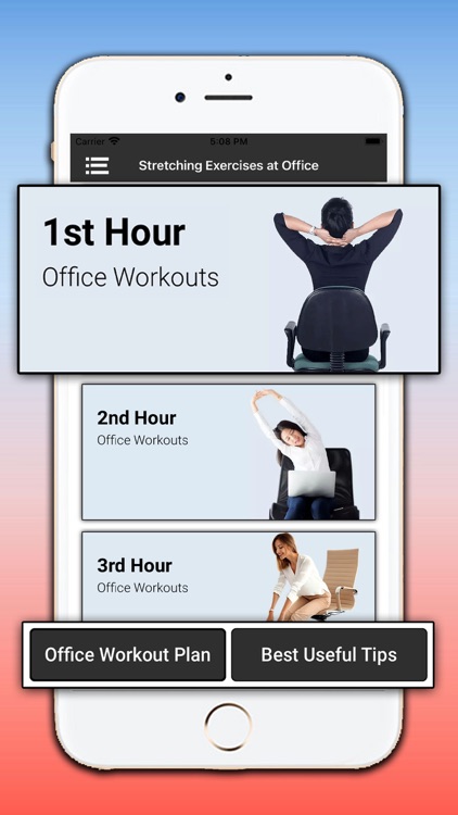 Stretching Exercises at Office