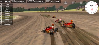 Dirt Track Kart Racing Tourのおすすめ画像1