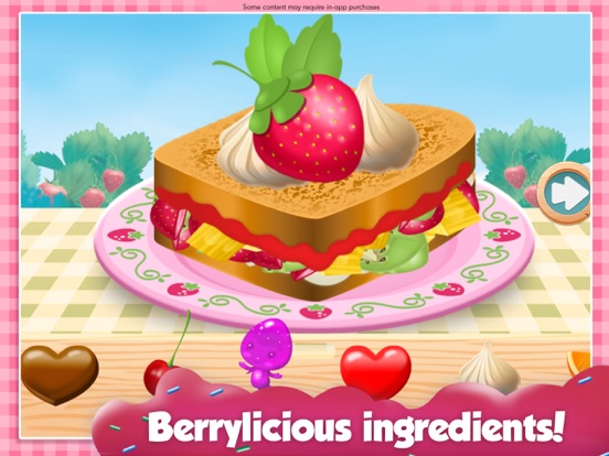 Strawberry Shortcake Food Fair iPad app afbeelding 2