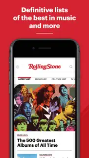 rolling stone magazine iphone screenshot 3