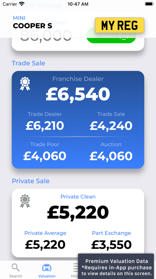#6. VDI Valuation (iOS) 由: UK Vehicle Data Ltd