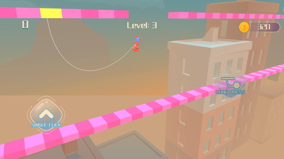 #3. Flying Man Run (iOS) 由: Xiamen Yidian Network Technology Co.,Ltd