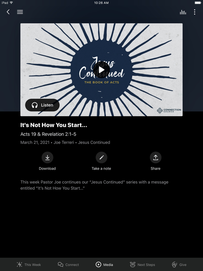 Connection Church Online