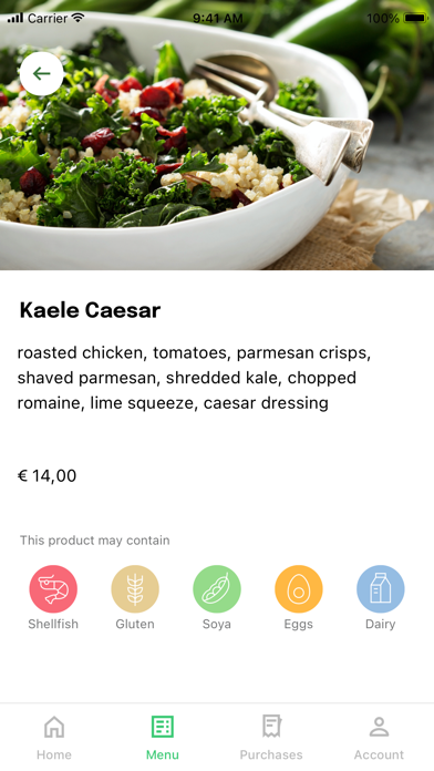 SmartFridge Screenshot