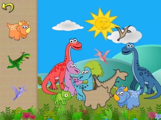 Dinosaurus spellen voor peuter iPad app afbeelding 3